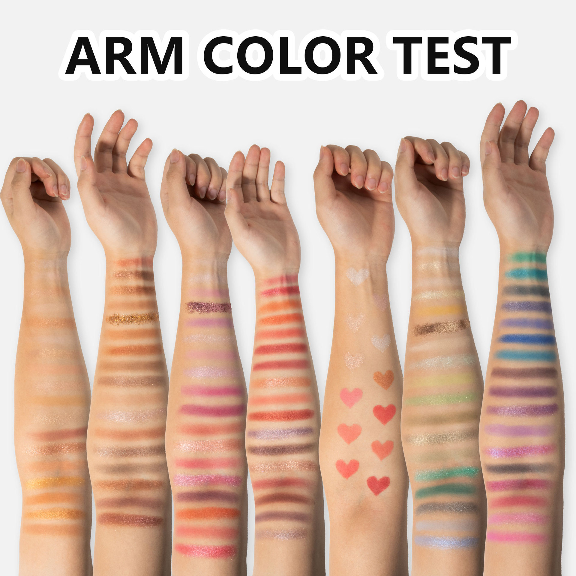 Cross-border 117-color folding eyeshadow palette, four-layer matte, pearlescent blush contour, high-gloss one-piece makeup palette undefined