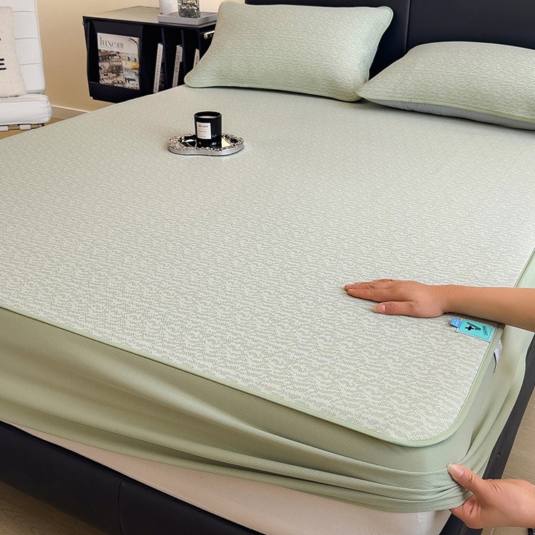 Pestera de seda de hielo verano 2025 nuevo traje de tres piezas verano clase A bebé de grado materno e infantil con estera suave disponible 3
