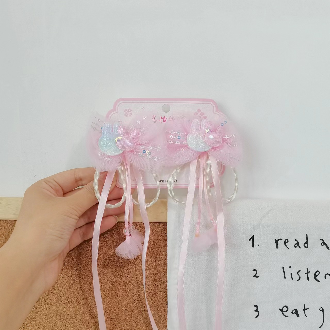 Nuevos niños Hanfu clip para el cabello estilo chino para el cabello de la niña clip de estilo antiguo princesa arco flotante clip para el cabello