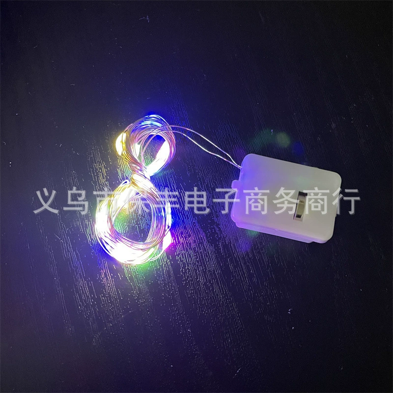 LED String Lights, Decorative Battery Lantern, 0.5–3 m, Warm White & Color, 3-Mode