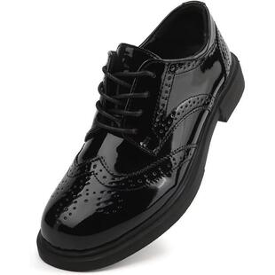 J 70456 Black English Style Boy Leather Shoes Ӣ���L��ͯƤЬ