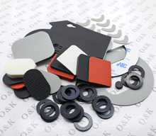 厂家定制硅橡胶脚垫片垫圈 多色形状可订制 耐油耐高温背胶硅胶垫