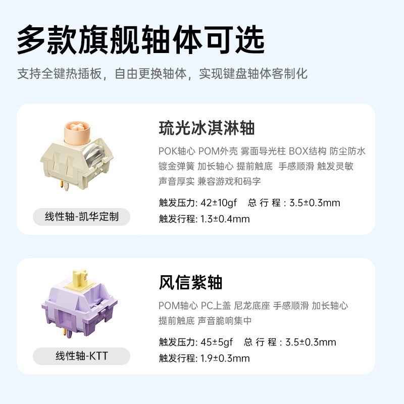 迈从K99 V2客制化机械键盘无线蓝牙三模电竞游戏专用侧刻|undefined