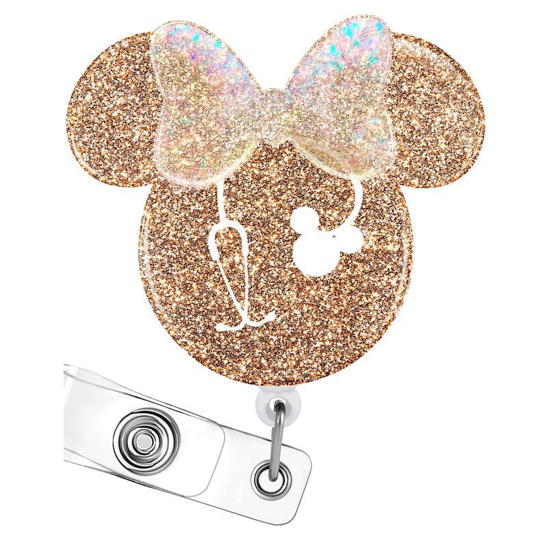 Cartoon breast brand badge scroll frame can telescopic belt nurses…