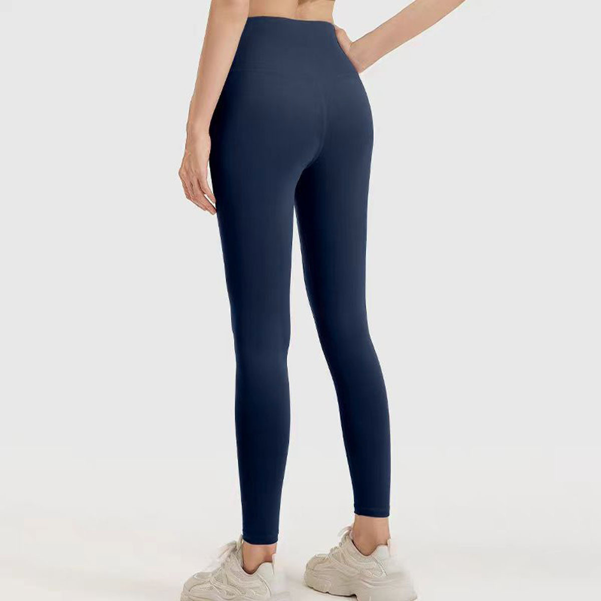 Pantalones de cintura alta, pantalones de entrenamiento elásticos apretados, leggings deportivas transfronterizas