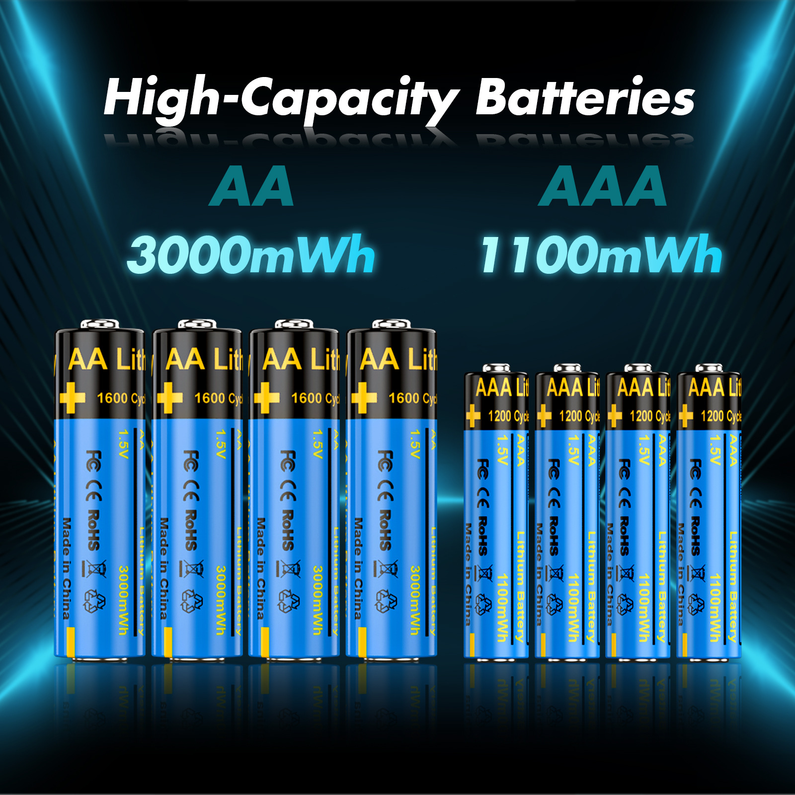Aaa 4 sections aa4 sections