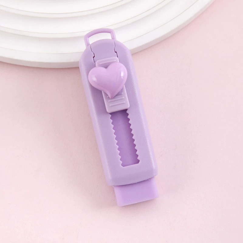 Cartoon Eraser Set — Multi-design Push‑Pull & Novelty Erasers, School Stationery Pack
