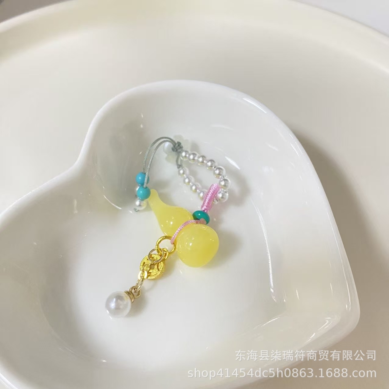 Hand-Woven Second-Generation Beeswax DIY Accessories, Beaded Jewelry, Bracelet Spacers, and Pendant Decorations