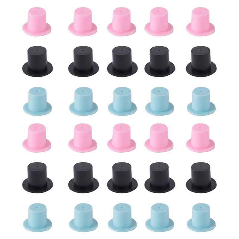 Рождественские украшения шапка снеговика мини пластиковая шапка клоуна черный волшебник цилиндр DIY аксессуары для куклы