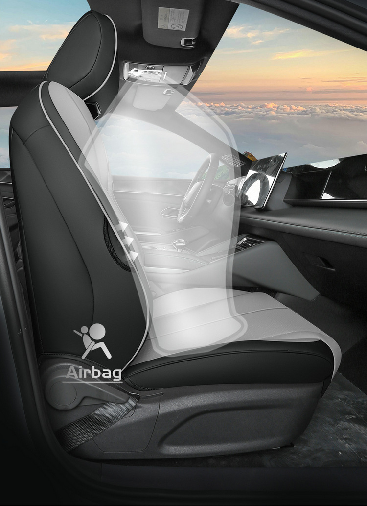 2025 Dm-I Intelligent Driving Edition 80Km Leading Model Qin L Car Seat Cover Full Surround Leather Four Seasons Seat Cushion