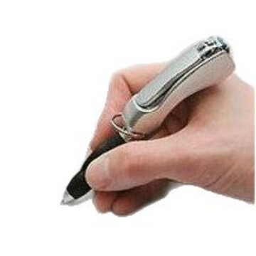 Nail Clipper Pen for Foreign Trade, Silver-Gray Pen, Scissors, Blow-Dryer, Master Tools, Bulk Creative Cross-Border Material Mini Pen