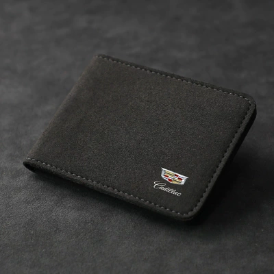 Suitable for Cadillac XT5 XT4 CT5 CT4 ATSL suede driver's license bag driving license protective cover (Other Automotive Interior Supplies) - cadillac-black-domestic-suede-document-pack-1-pack