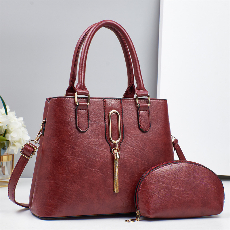 Dos paquetes de bolsos para niños, bolsos para mujeres, bolsos para mujeres, bolsos de hombro, bolsos para mujeres, temperamento versátil, bolsos de mano coreanos