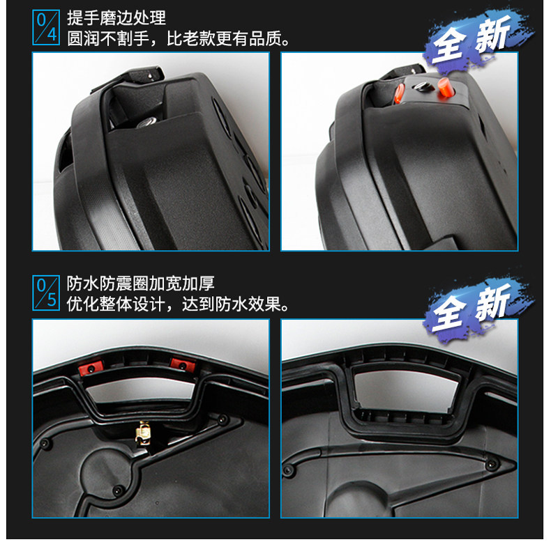 Wanlihao V35N scooter side box, side-mounted box, suitable for Honda GSX250 side box 150