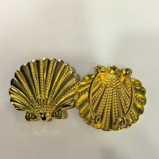 Cross-Border Swimsuit Accessories Bikini Metal Shell Pull Buckle Swimsuit Heart-Shaped Shell Decorative Buckle Inner 25