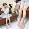 Children&#39;s socks 2022 Spring and summer Thin section pinkycolor Hollow Intensive compilation Fishnet socks girl Medium hose Piles of socks wholesale