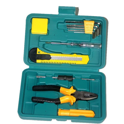 Household Hardware Tools Emergency Repair kit - 11-piece-set-b-with-color-cover