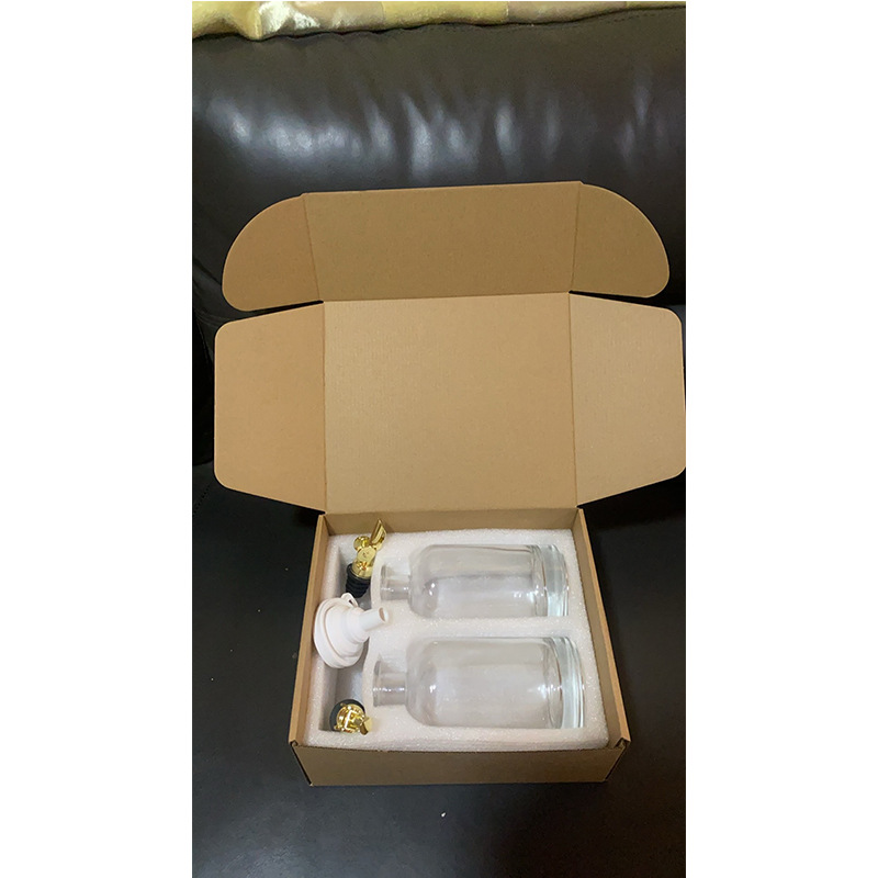 Botella de control de aceite de apertura y cierre automático de Amazon, salsa de soja de vidrio, vinagre, condimento de cocina, botella de jarabe de aceite de oliva, botella de aceite a prueba de fugas