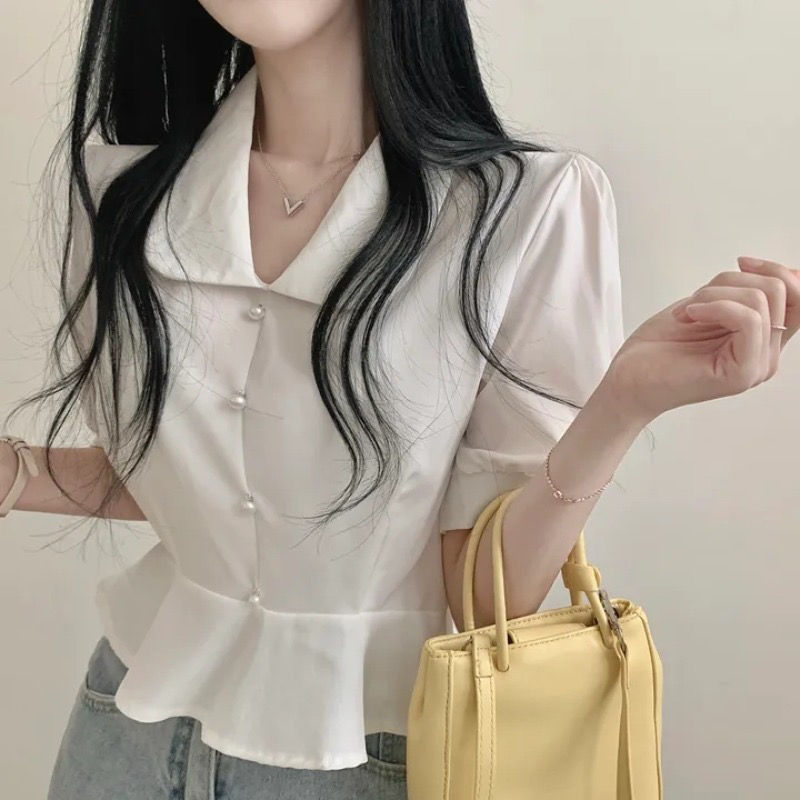 Summer retro elegant sophisticated doll