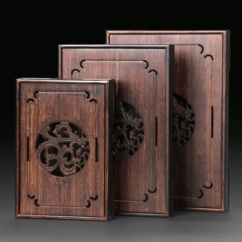 Wholesale Bamboo Water-Storing Small Tea Tray Simple Home Use Small Drainable Tea Mat Tea Sea Gongfu Tea Set