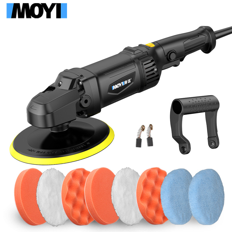 180抛光机 110V美规打蜡机汽车清洗抛光封釉手持式 打蜡机