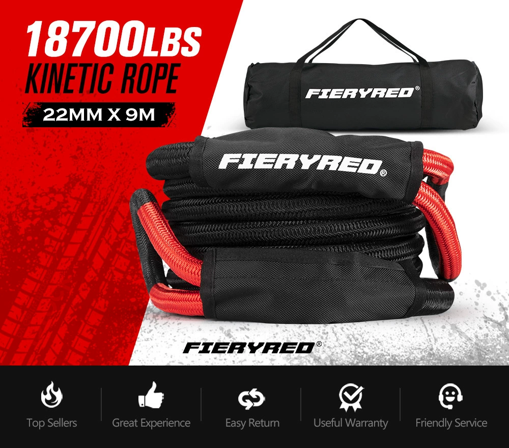 Черный 9 м длиной 2,2 см толстый трос лебедки высокомолекулярный полиэтилен плетеный трос автомобильный прицеп трос тяги