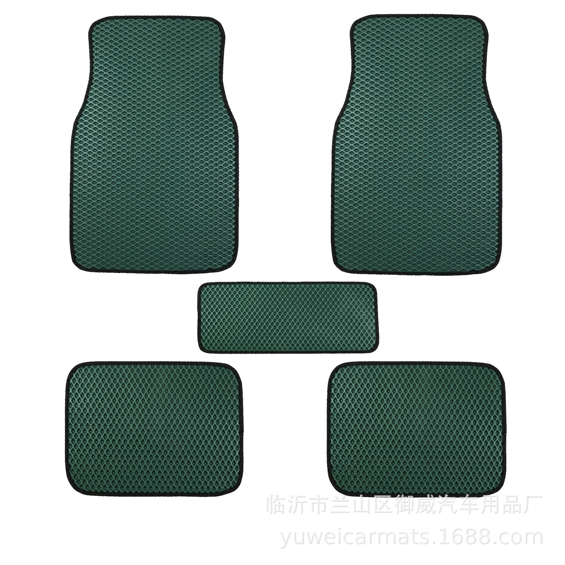 General Motors Foot Mat Grid Pattern Diamond Pattern Honeycomb Foot Mat Cross-border Special for Foreign Trade Eva Foot Mat Right Rudder Foot Mat