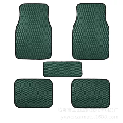 Mat Right Rudder Foot Mat – Universal Foot Pad - green-five-pieces-small-head