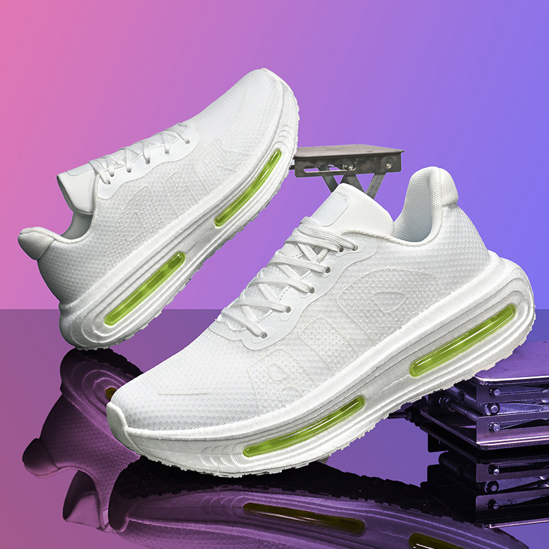 Tenis de Running con Suela Gruesa para Pareja Malla y Goma Espuma Transpirable para Correr y Casual image 4