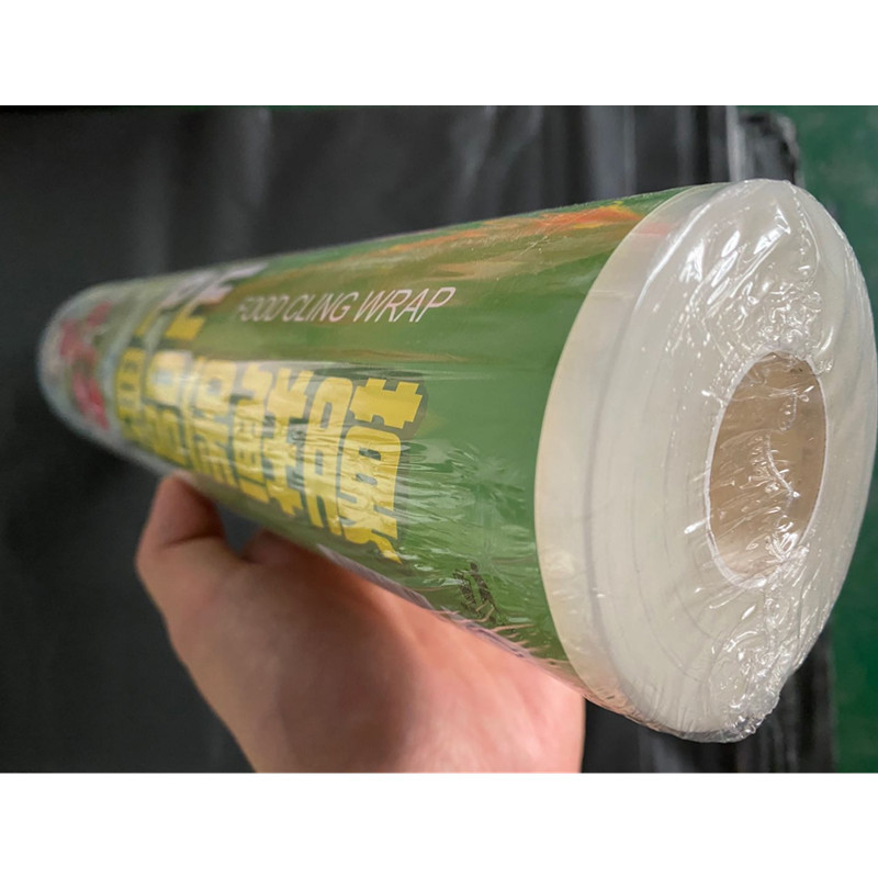 PE fruta rollo grande hogar cocina refrigerada bobina de plástico paquete económico grande al por mayor salón de belleza comercial