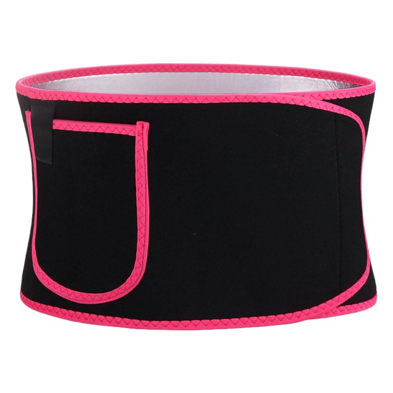 Cinturón de colección de sudor deportivo de iones de plata que forma el cuerpo correr quema de grasa yoga soporte de cintura sudor explosión cinturón de fitness cinturón de corsé sudoración