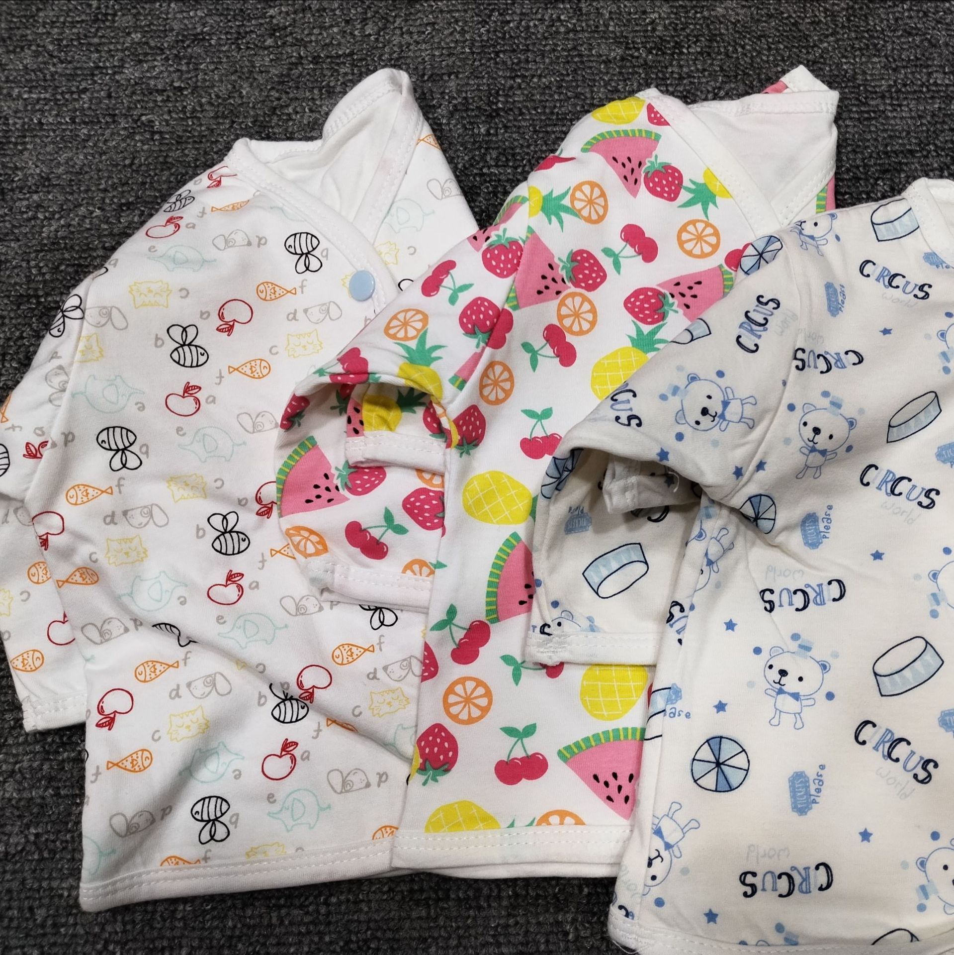 더블 레이어 가방 칼라 스타일