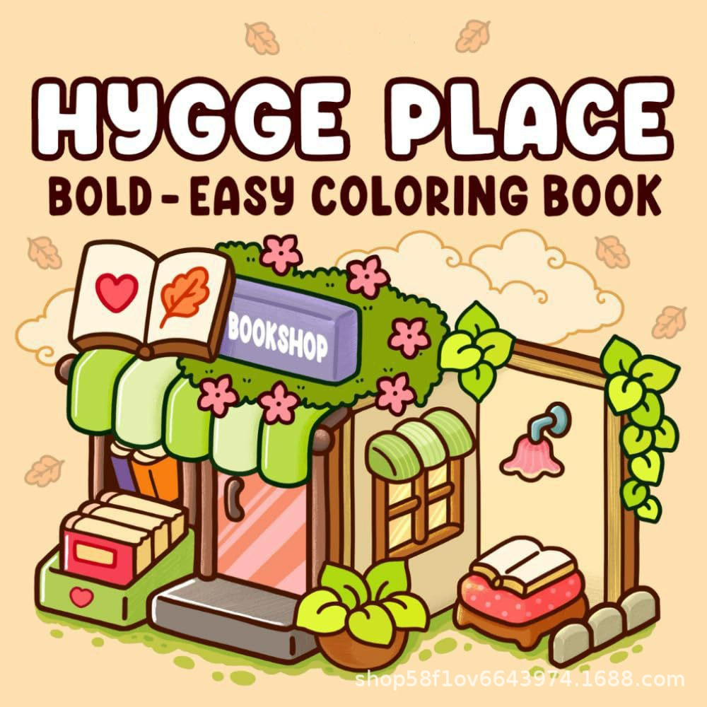 Монстр, смешной мультяшный раскраска книга для взрослых, анти-стресс
