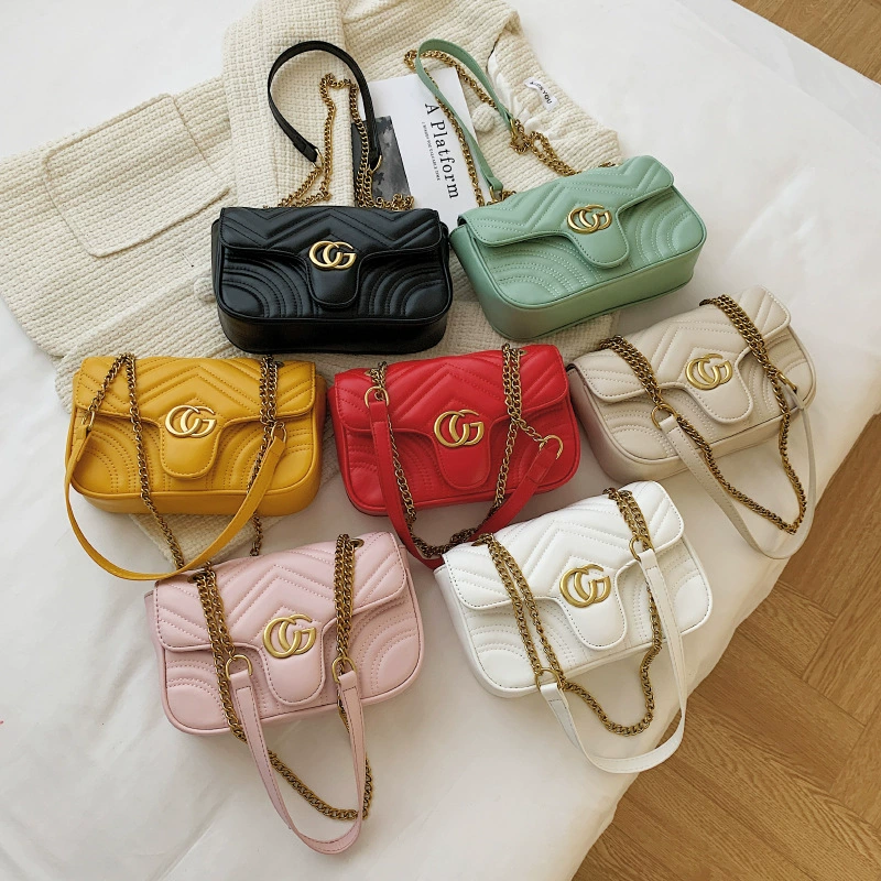 Цепочка, классическая сумка через плечо, стиль Chanel