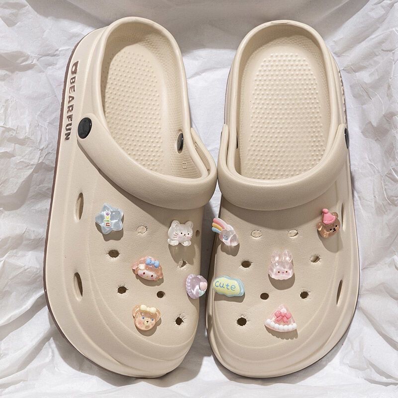 【売れ筋】厚底EVA かわいい下駄 レディース 夏サンダル 滑り止め 防臭 下駄 スリッパ 男女兼用|undefined
