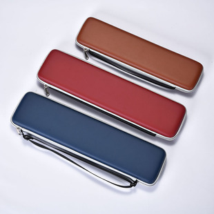 Pressure-resistant and Waterproof Wooden Flute Bag, Carat Flute, Irish Whistle Cosmetics Bag, Tin Flute Bag with logo Printing
