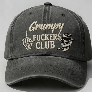 Personalized Skull Gesture Embroidery Baseball Cap, Washed and Vintage-Style, Outdoor Sun Protection Duckbill Cap, Wholesale from Physical Cross-Border Factory Personalized Skull Gesture Embroidery Baseball Cap, Washed and Vintage-Style, Outdoor Sun Protection Duckbill Cap, Wholesale from Physical Cross-Border Factory