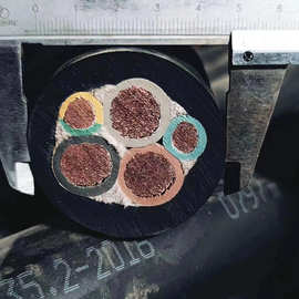 多芯橡套软电缆线YZ/YC铜芯电缆重型4芯国标保检橡套线yc现货批发