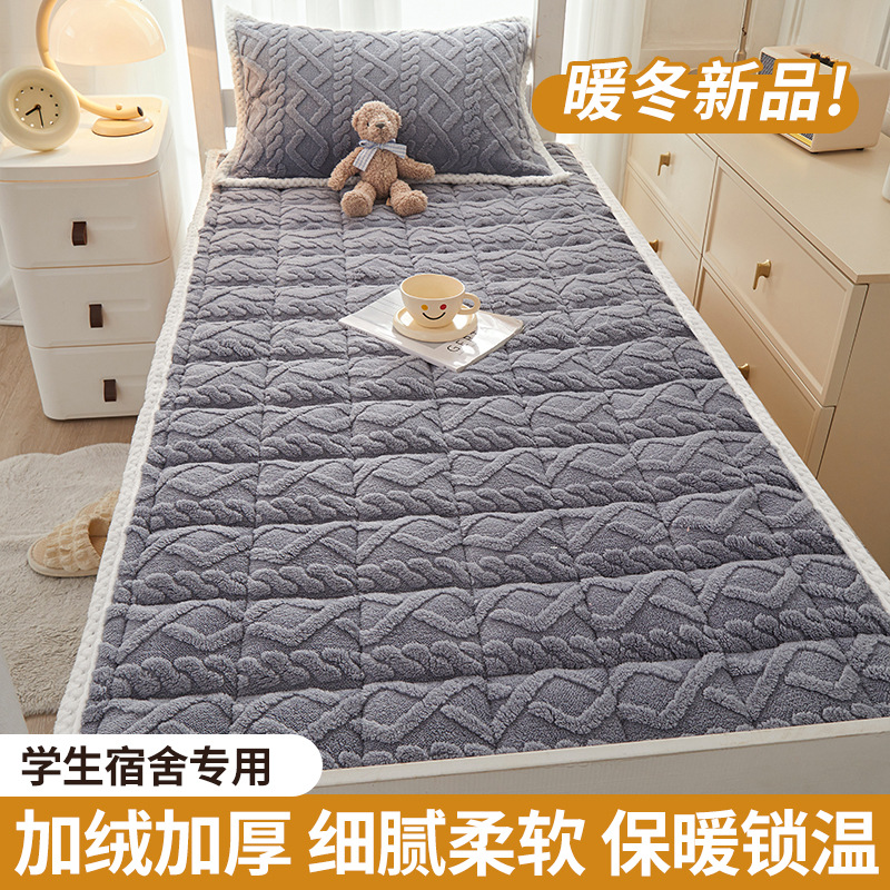 Colchón plegable dormitorio estudiante dormitorio individual cama de tatami cojín de colchón para alquiler cojín especial tafu cojín de lana