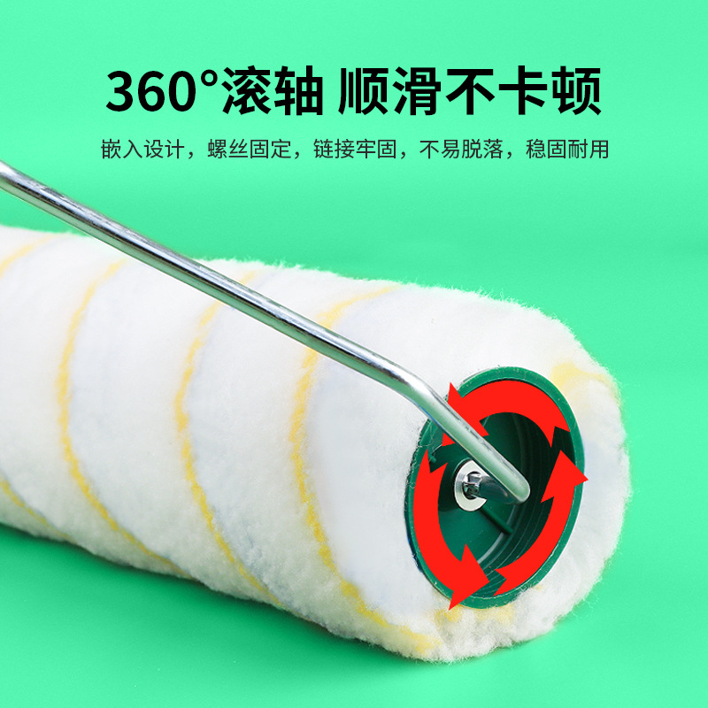 8 pulgadas esponja de pintura mini cepillo de cilindro cepillo de cilindro al por mayor flores pequeñas flores grandes flores