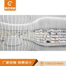 美容店铺香水展柜定做 美博城化妆品展柜 汽车香水产品展示架设计