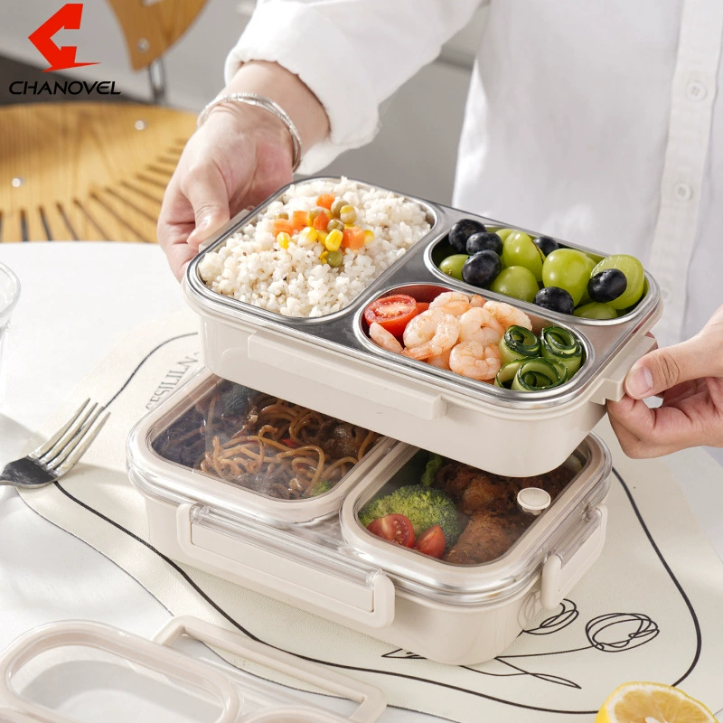 304 из нержавеющей стали анти-ароматизированная коробка бенто