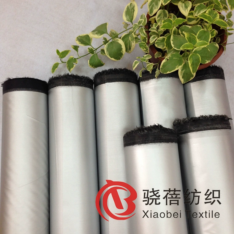 2 метра толщиной промывают Серебряный двухсторонний Серебряный затенение ткани Оксфорд ткань изоляции занавес пляж баннер ткань производителей