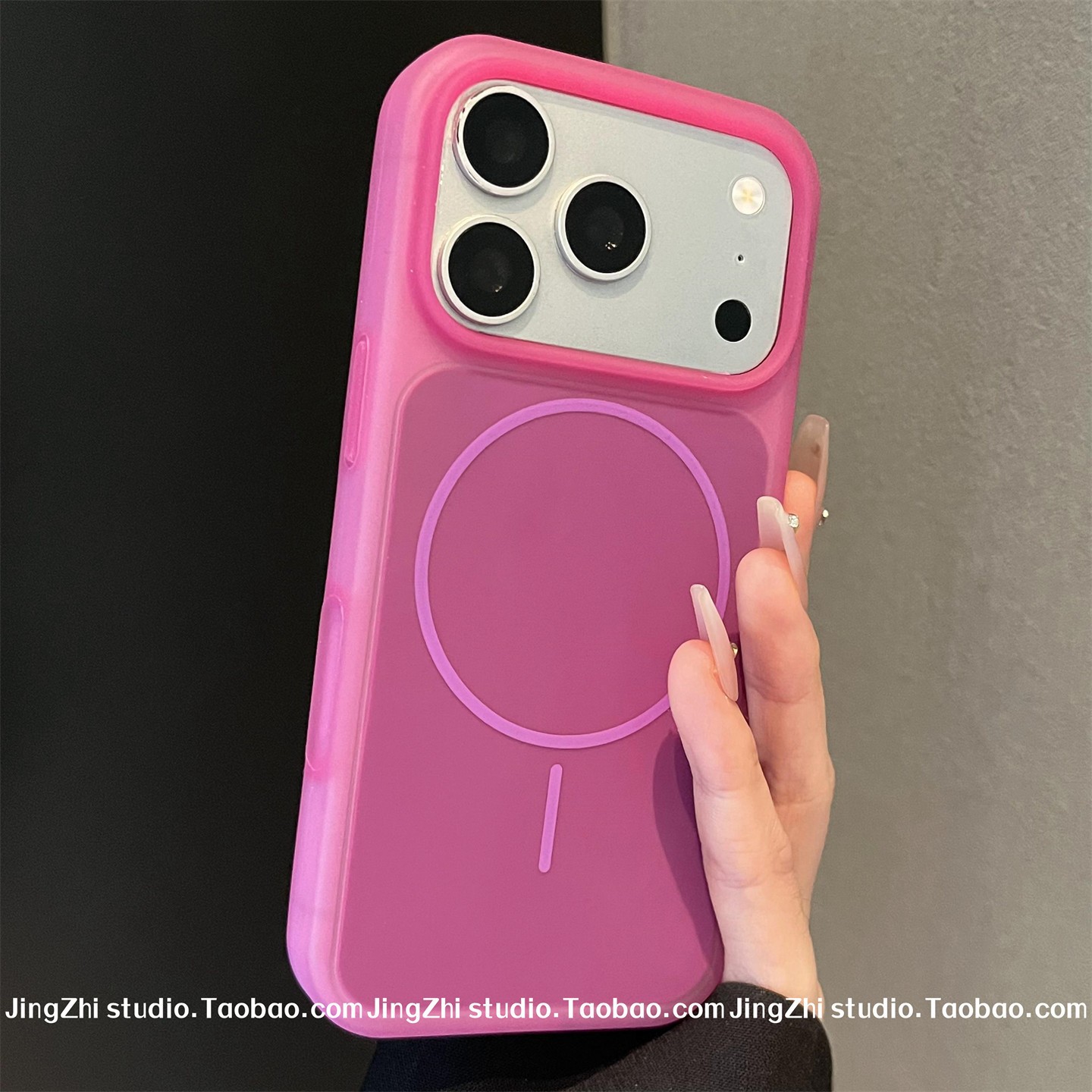Aplicable para iPhone17promax caso de teléfono celular gelatina líquida silicona absorción de silicona 15 cubierta 16