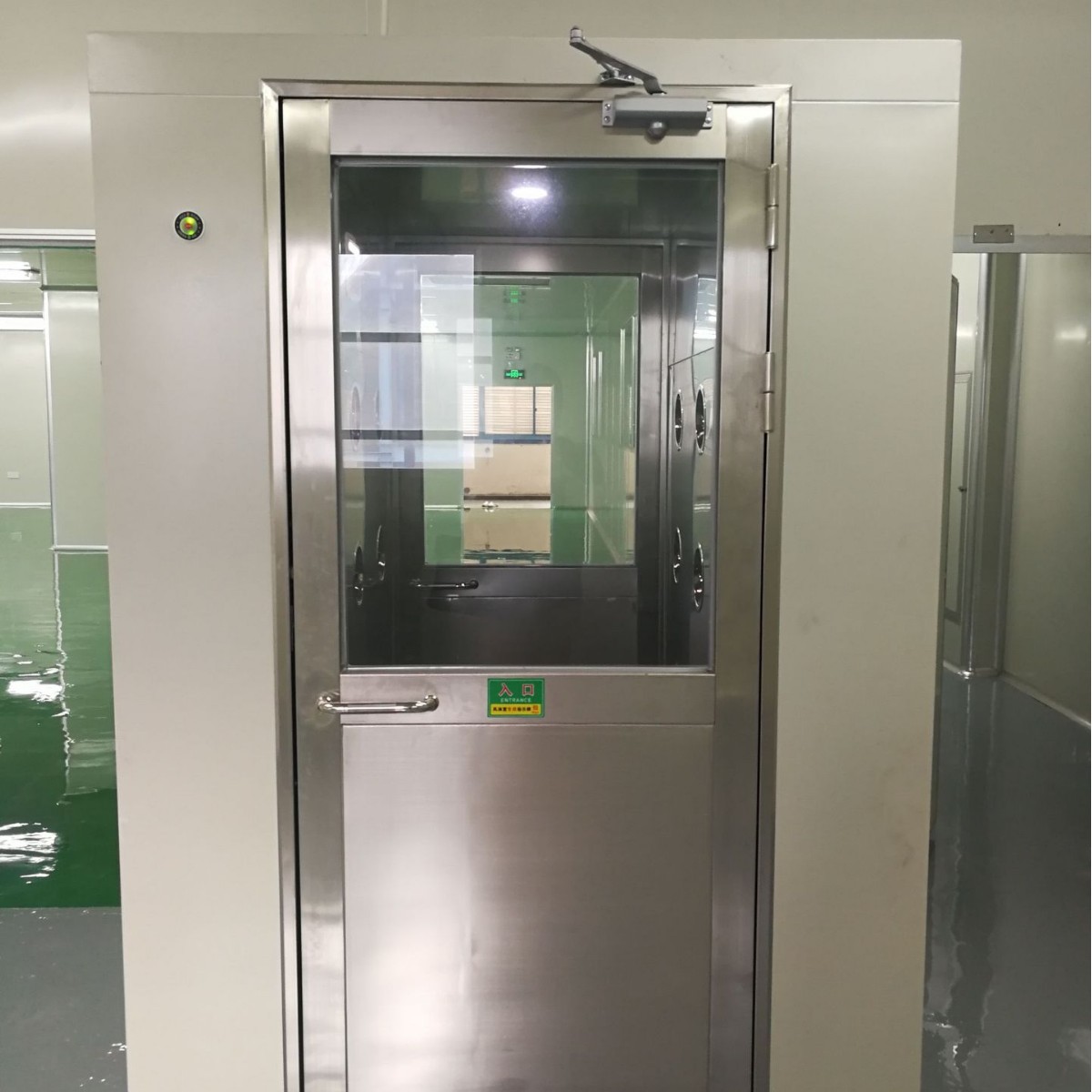 风淋室单人双吹双人双吹不锈钢风淋门工厂用无尘车间风机房