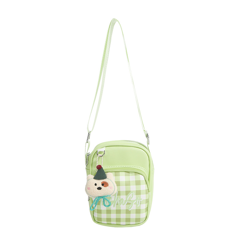 Hombres y niñas de dibujos animados bolsos de hombro a placas extranjeras mini lindos bolsos de bebé nuevo tipo con colgante bolsos para niños