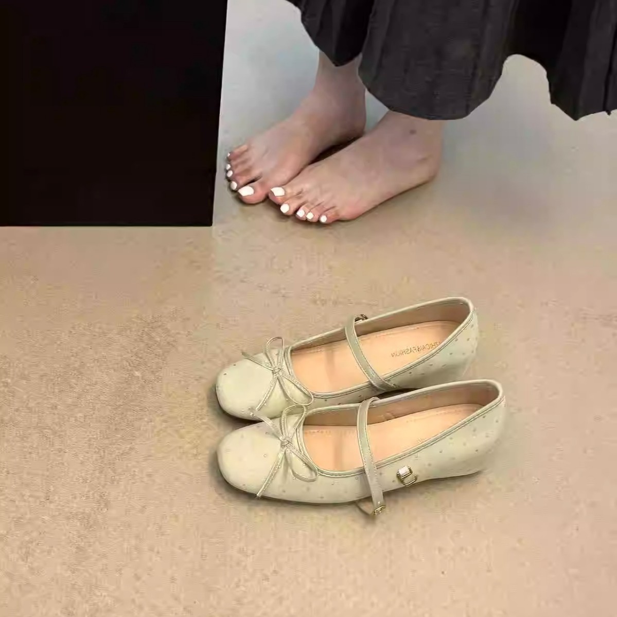 Chanel-Style Closed-Toe Shallow Platform Women's Shoes 2025 New Autumn Ballet Mary Jane Loafers