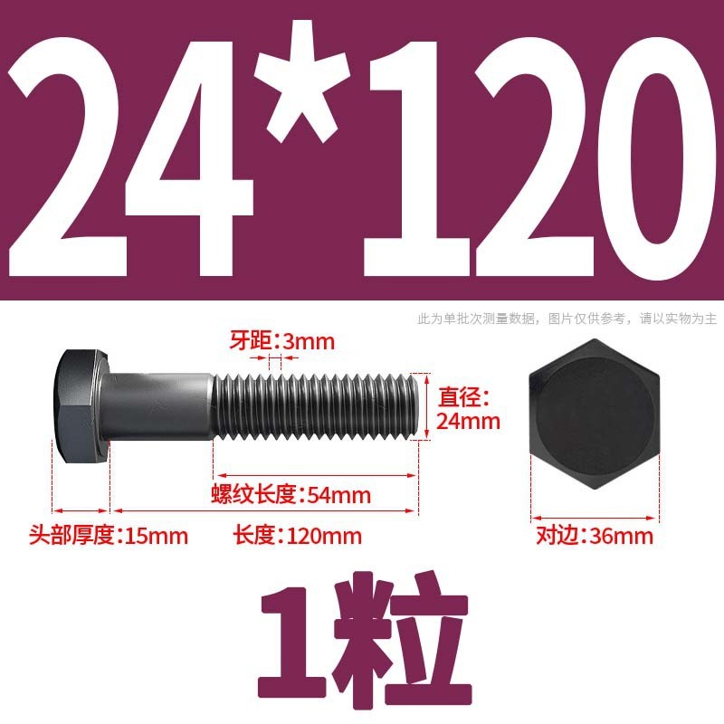 12.9級高強度外六角ねじナット大全延長ボルトねじM4M5M6M8-M24|undefined