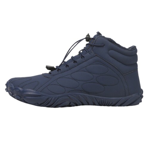 Women's Snow Boots with Thicker Padding - Winter Waterproof, Anti-Slip, Warm, Comfortable Outdoor Hiking Cotton Shoes