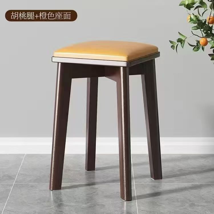월넛 레그 오렌지 [오일왁스 가죽]